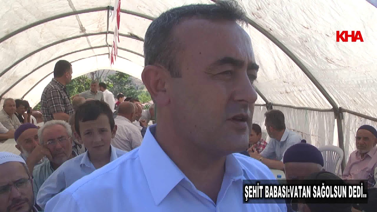 ŞEHİT BABASI-VATAN SAĞOLSUN DEDİ