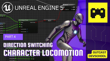 UE5 Character Locomotion Tutorial 4 | Direction Based Animation Switching