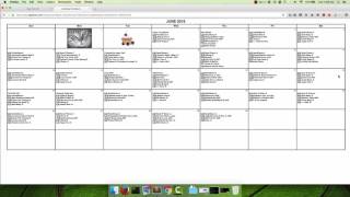 New Feature! How to print an activity calendar for any month using SignPilot.