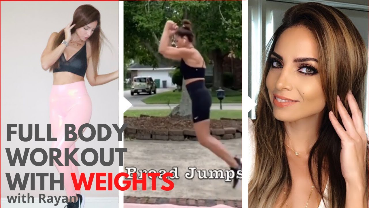 10 Minute Full Body Workout With Weights [At Home] YouTube