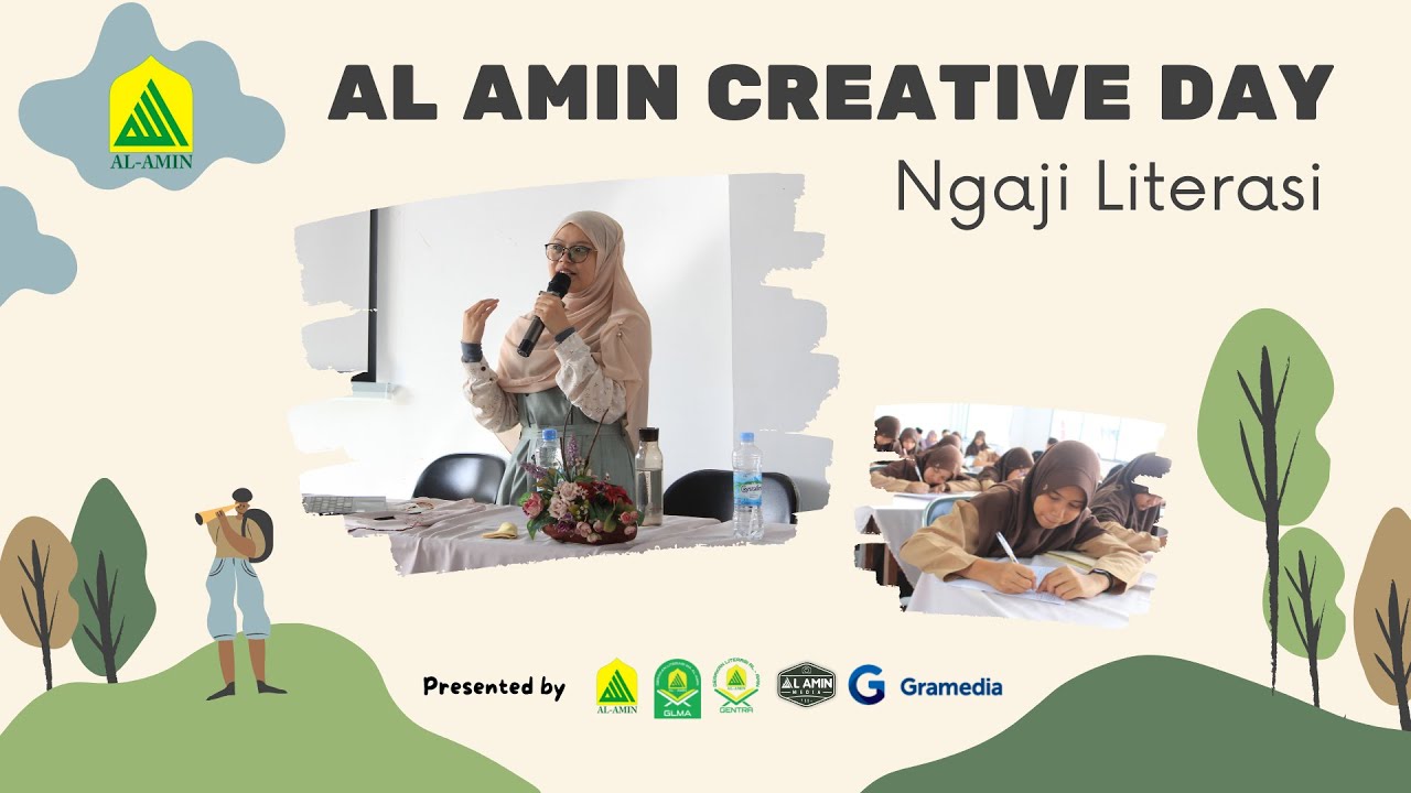 Al Amin Creative Day [Part 2] - Ngaji Literasi - YouTube