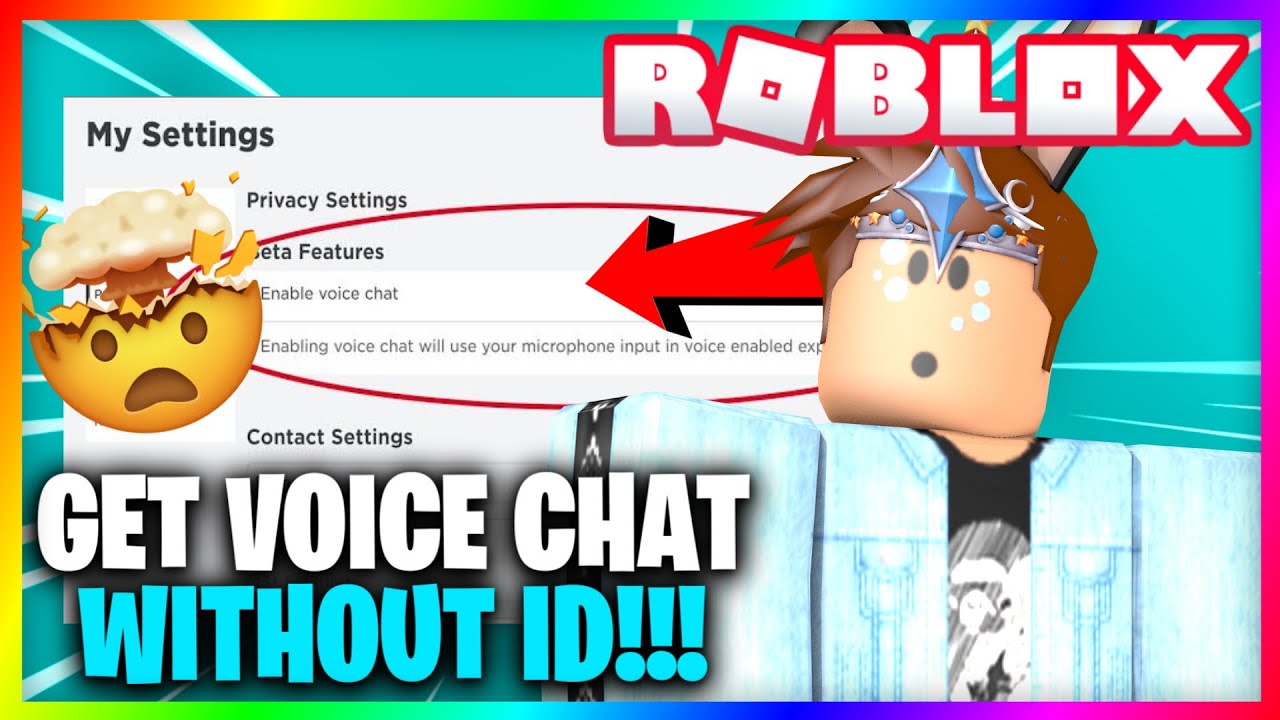 How to get voice chat on roblox without a id #fyp #vc #blowthisup