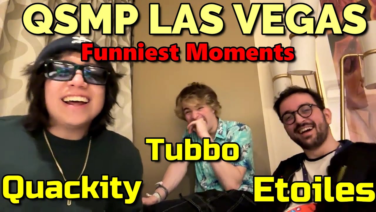 Лучшие моменты QSMP LAS VAGAS IRL (Quackity, Etoiles & Tubbo)