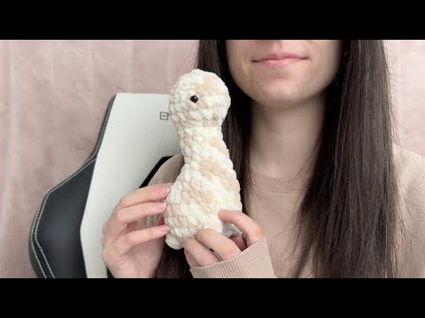 ASMR Crochet With Me | Tingly Fabric Sounds and Whispering
