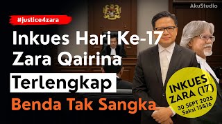 INKUES HARI KE-17 ‼️ ZARA QAIRINA TERLENGKAP - TIDUR DI LANTAI - BENDA TAK SANGKA - SAKSI