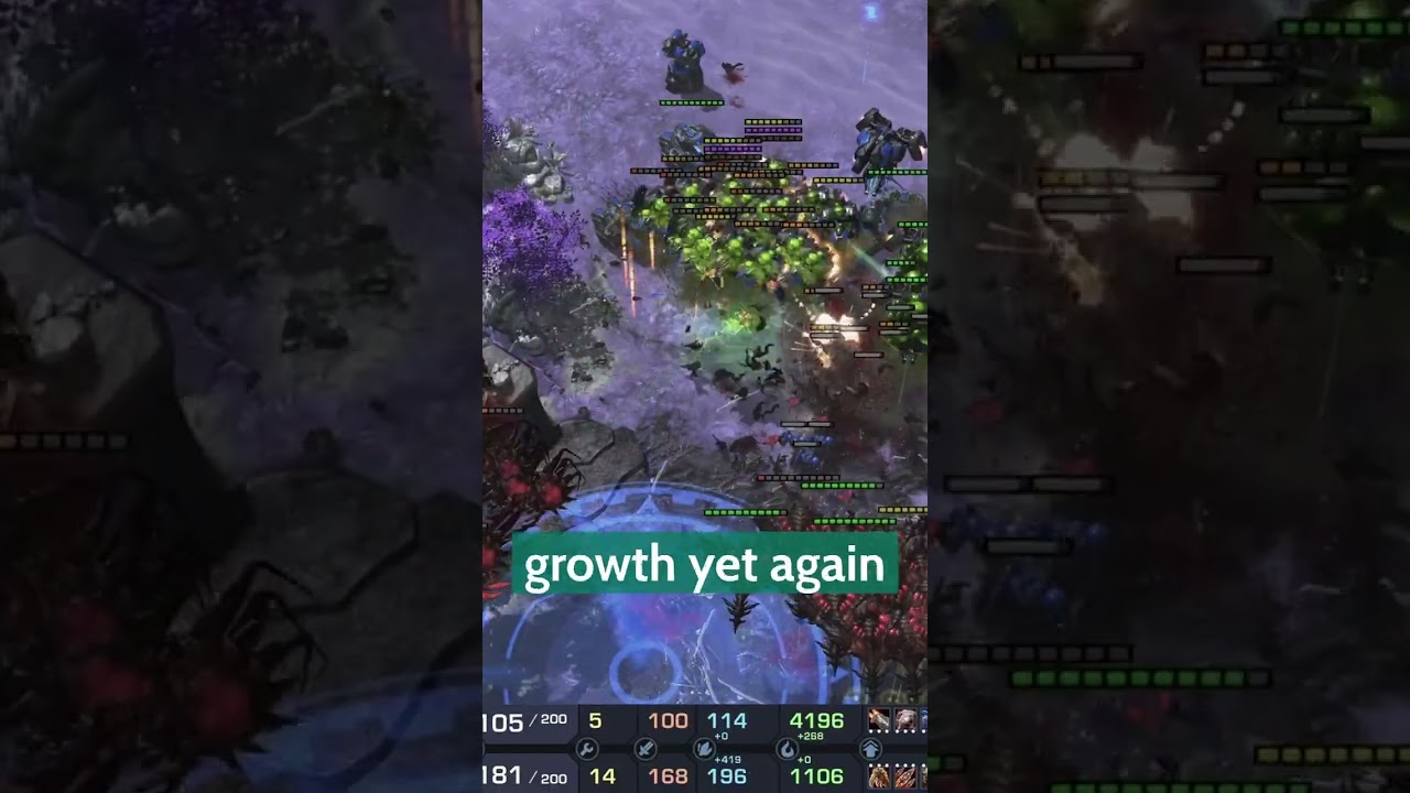 Serral Final Fight with No Minerals Left