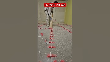 Những cách tháo ke nêm mới lạ cho các ae thợ xây ốp lát gạch  #keopgach #thoxay #oplatgach #fyp