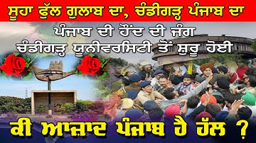 LIVE : 11-11-25 | ਪੰਜਾਬ ਦੀ ਹੌਂਦ ਦੀ ਜੰਗ ਚੰਡੀਗੜ੍ਹ ਯੂਨੀਵਰਸਿਟੀ ਤੋਂ ਸ਼ੁਰੂ ਹੋਈ, ਕੀ ਆਜ਼ਾਦ ਪੰਜਾਬ ਹੈ ਹੱਲ ?