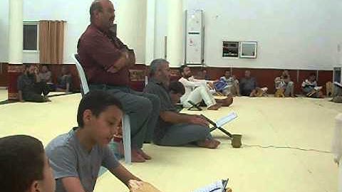 إملاء سورة سبأ بجامع الغفران بالقيروان  الٱية عدد14من سورة سبأ