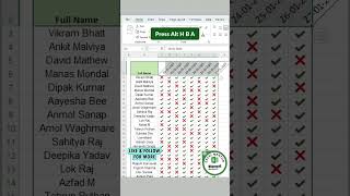 Auto Adjust Column Using Shortcut in Excel #trendingreels #explorepage #short #excel #excelmentor