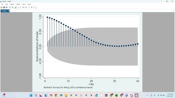 Uji Stasioneritas pada Data Time Series Menggunakan Aplikasi Stata