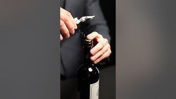 How to open a wine bottle like a pro!