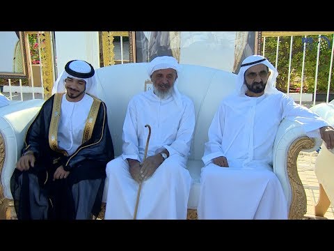 محمد بن راشد يحضر أفراح الفلاسي والكتبي