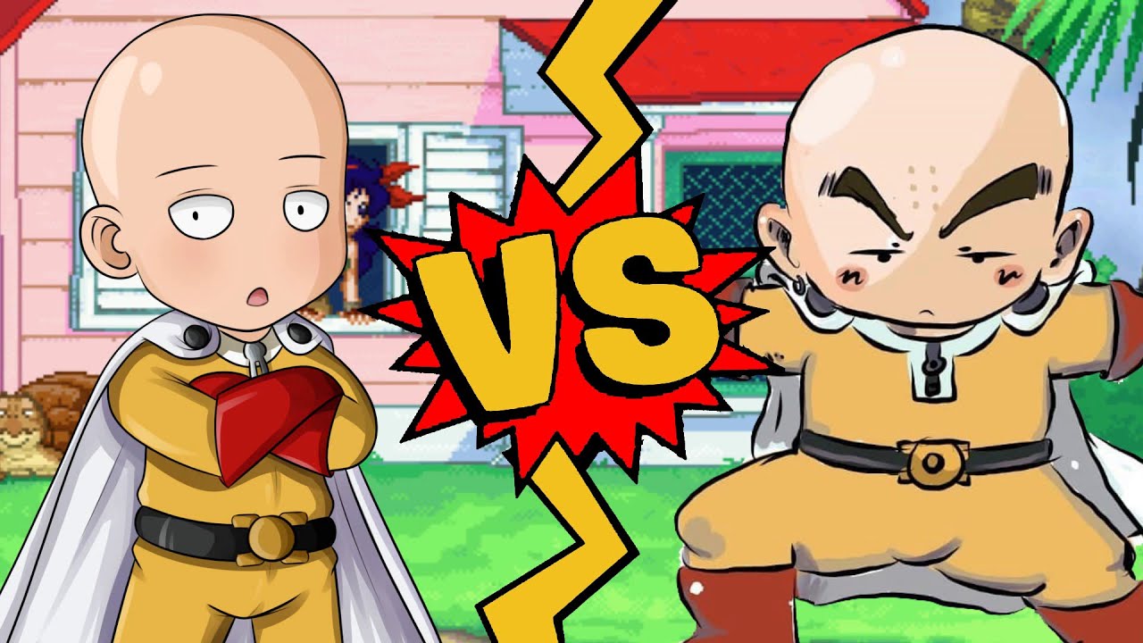 M.U.G.E.N. Battles | Saitama vs Krillin | One Punch Man vs Dragon Ball Z