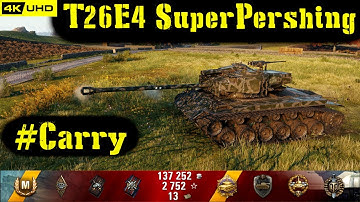 World of Tanks T26E4 SuperPershing Replay - 10 Kills 4.5K DMG(Patch 1.6.1)