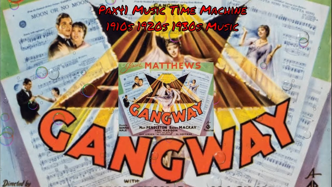 洋楽 anesthesy 1930s Movie Music - 1937 Gangway - Jessie Matthews @Pax41 - YouTube