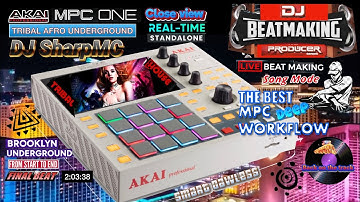 AKAI MPC ONE - #351 Tribal Afro Underground deep house mix sessions ,#DJ_SharpMC_LIVE,#MPC,#MPC_ONE
