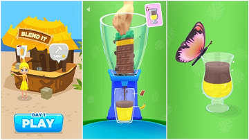 BLEND IT 3D NEW GAMEPLAY WALKTHROUGH PART 1 | ALL LEVELS 1-10