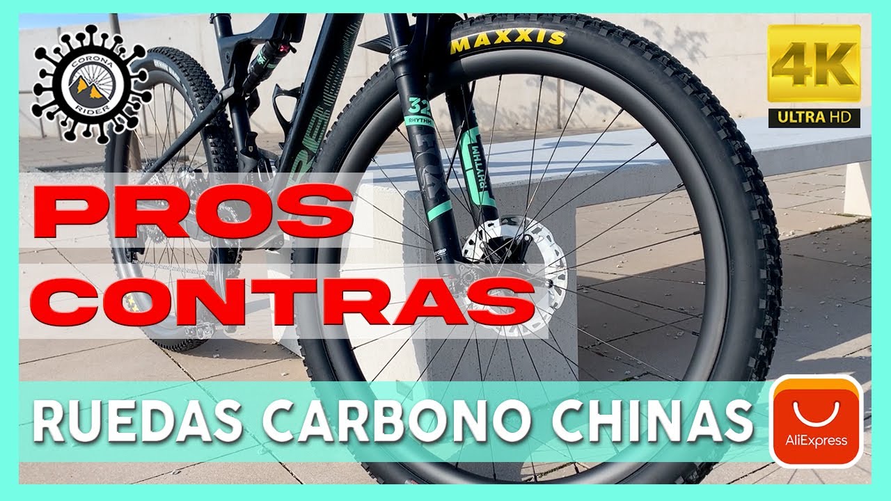 🚲 Ruedas de CARBONO CHINAS 🇨🇳 CARBONO 🆚 ALUMINIO |  PROS & CONTRAS