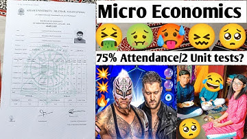 Assam University Silchar | Bcom Hons 1st sem | Micro Economics Details  @NBnavoneetbhattacharjee