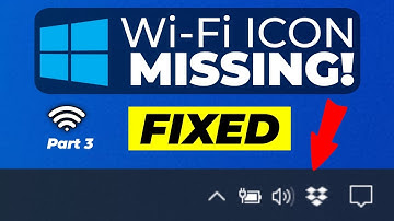Wi-Fi Icon Missing on Windows 10 TASKBAR || Fix Wi-Fi🔥 Part-3