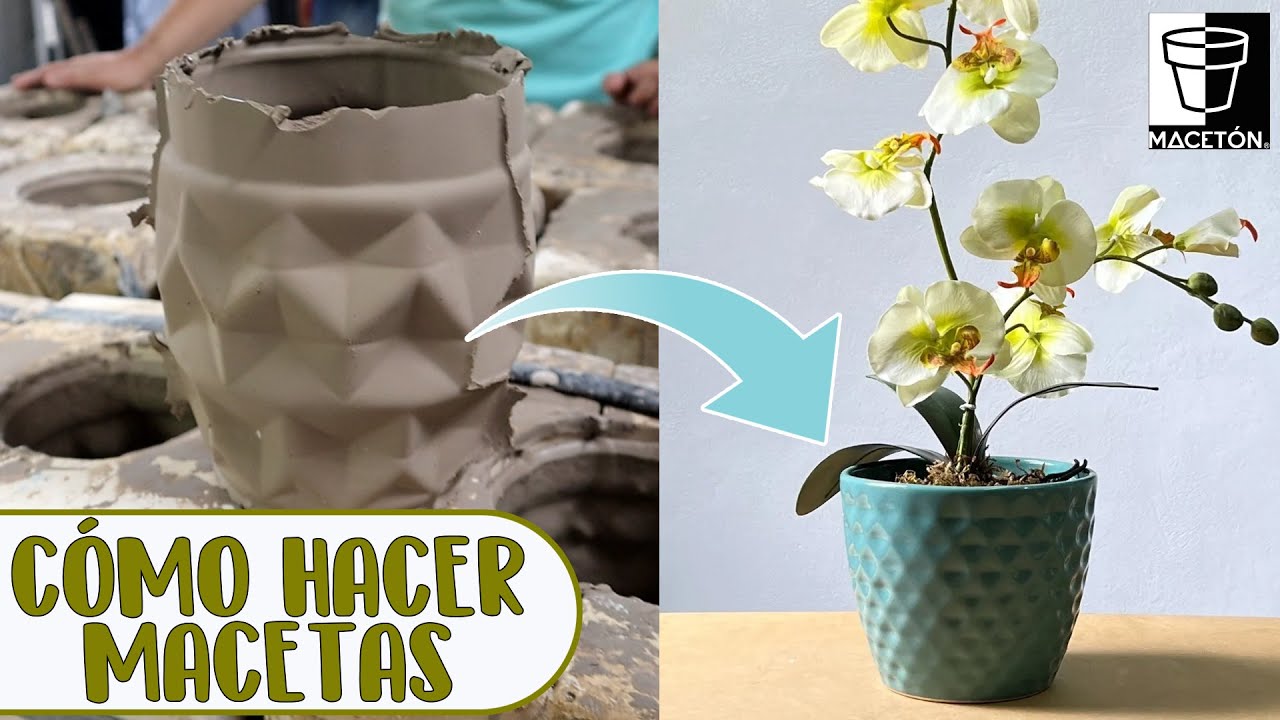 Cómo hacer macetas de cerámica: Vamos a una fabrica de producción MACETÓN │Candy Bu