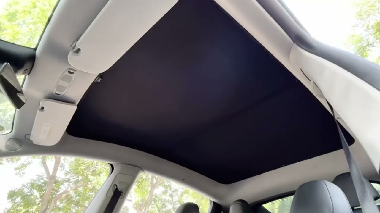 Sunshades For Tesla Model 3 Sunroof Highland 2025 Model Y 2020-25 Ice