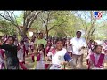 Errabelli performs Karate skills with girls