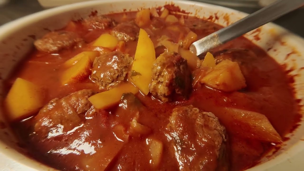 Boulettes de viande🧆 & pommes de terre 🍲 – Batchcooking facile avec salade d’endives au cumin