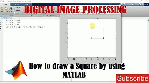 How to Draw Square by using MATLAB