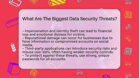 What Are The Biggest Data Security Threats? - Everyday-Networking