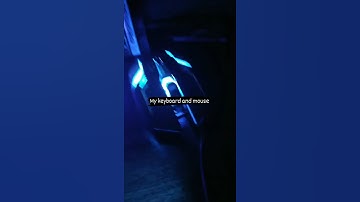 New mouse and keyboard