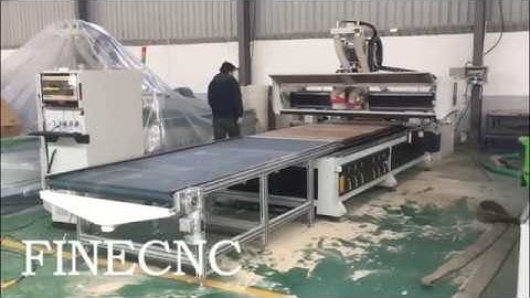 FINECNC F6 Automatic loading unloading cnc router
