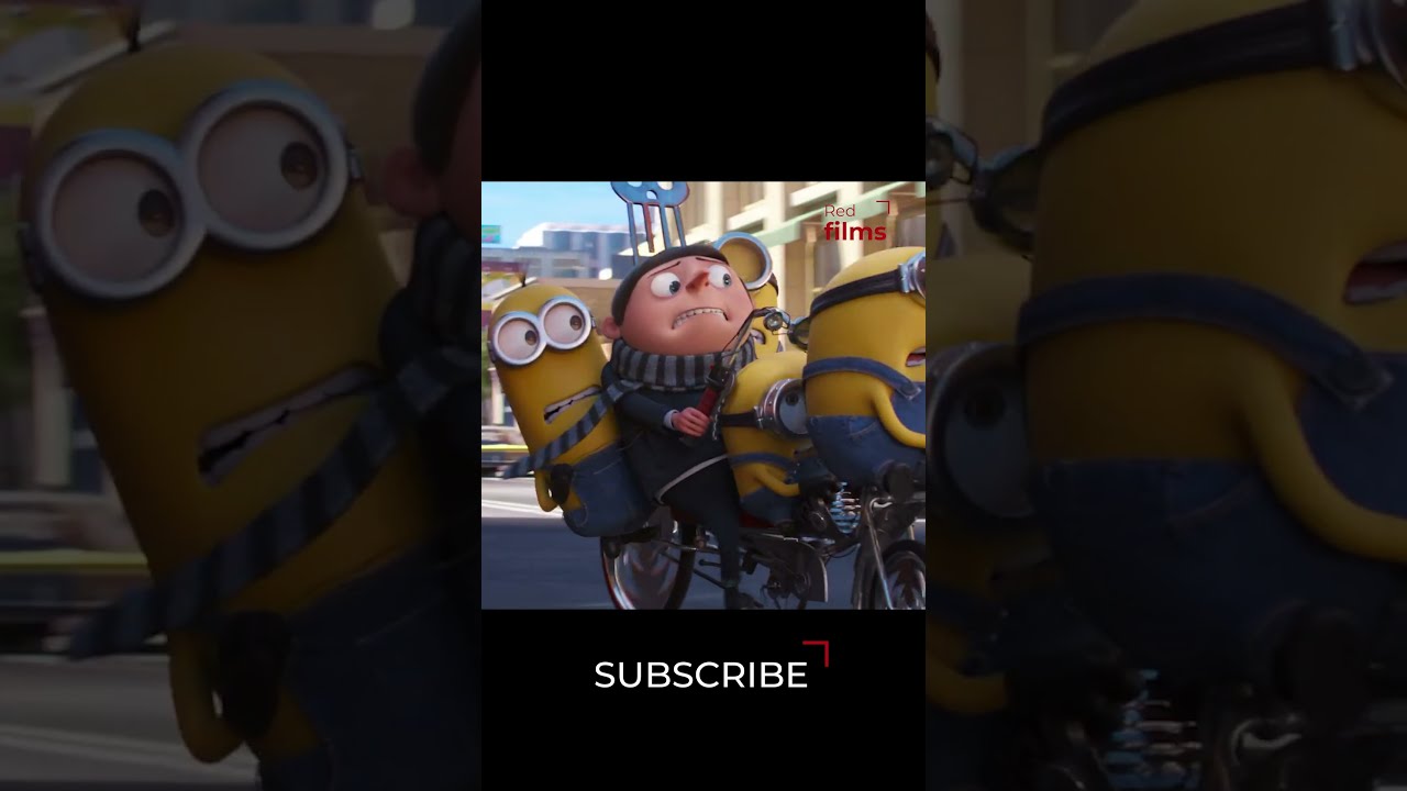 Minions | Bicycle | Red Films #shorts #movie #funny #viral #comedy