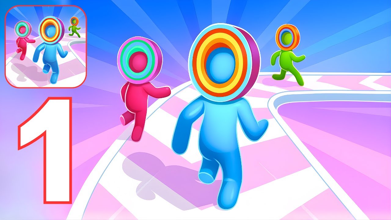 Layer Man 3D: Run & Collect - Gameplay Walkthrough Part 1 (iOS, Android)