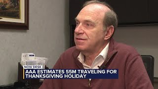 AAA estimates 55 million will travel for Thanksgiving