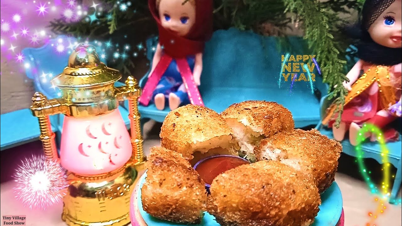 Crispy Chicken Pocket Parcel Recipe By Tiny Village Food Show/Chicken ...