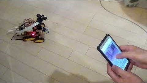 AI Caterpillar Robot with Raspberry Pi 3B+ and ReactJS