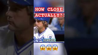 George Brett's .400 chase: how close did he REALLY get?! 😱 #shorts