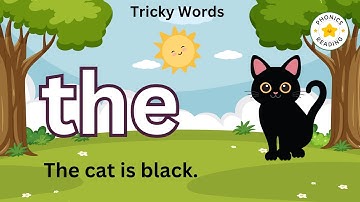 Tricky Words Song | Sight Words Song | Learn the Tricky Words