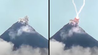 Massive Volcanic Eruptions Caught On Camera