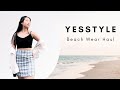 Yesstyle Beach Wear Haul ROSEYY911 for 5-10% off