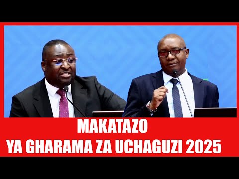 HAYA NDIO MAKATAZO MAKUU YA GHARAMA ZA UCHAGUZI 2025 YALIYOTOLEWA NA OFISI YA USAJILI WA VYAMA