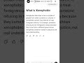 What is Xenophobic?