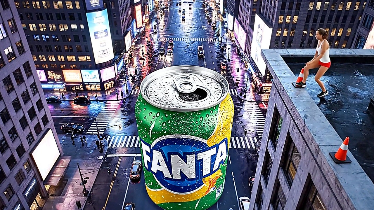 Which Brand Pool Would You Dive Into? 🏙️💥 | Giant Snacks & Soda (AI ASMR)