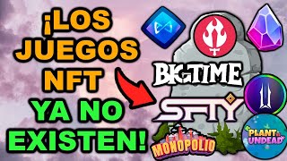 ¡LOS JUEGOS NFT YA NO EXISTEN!