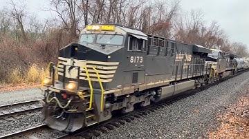 NS Trains at CP RADE in Grapeville, PA