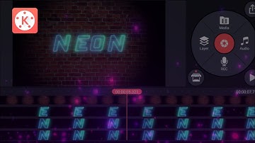 Neon Text Animation In Kinemaster🔥🔥