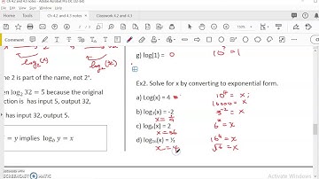 OpenStax Precalculus Ch 4.3 Logarithmic function # 2