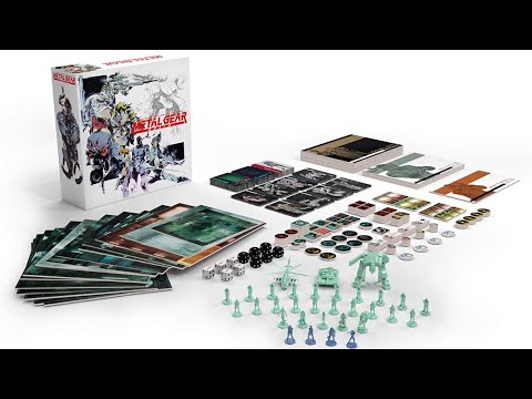 IDW Games - Metal Gear Solid Board Game - Preview